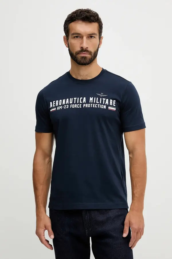 Aeronautica Militare Aeronautica Militare osnovna kratka majica moška bombažna