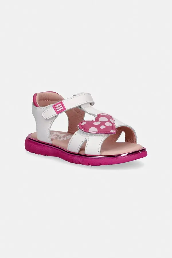Agatha Ruiz de la Prada Agatha Ruiz de la Prada sandali otroški usnjeni