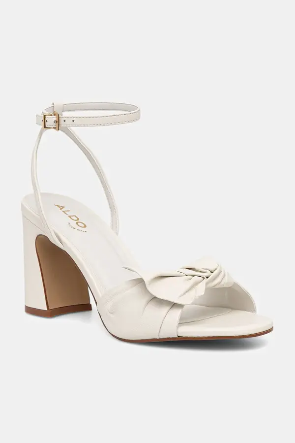 Aldo Aldo sandali s polno peto (blok) usnjeni ANGELKNOT