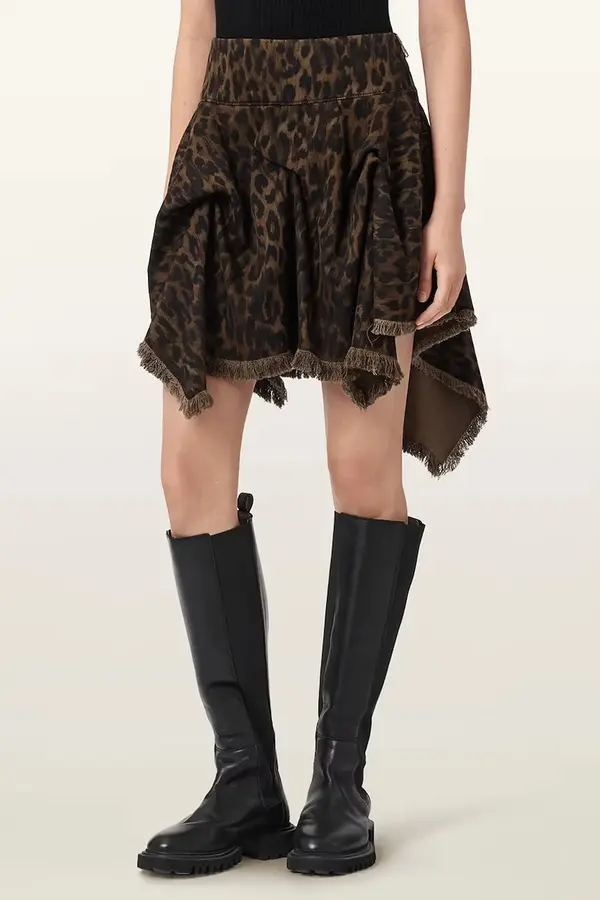AllSaints AllSaints asimetrično krilo CRISSY