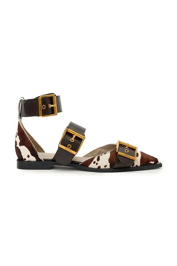 AllSaints AllSaints balerinke usnjene Sutton Shoe