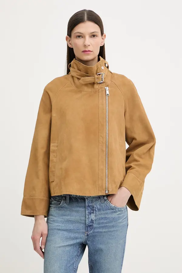AllSaints AllSaints bikerska jakna ženska iz semiša RHODES
