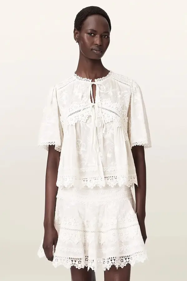 AllSaints AllSaints bluza ženska bombažna LILLITH