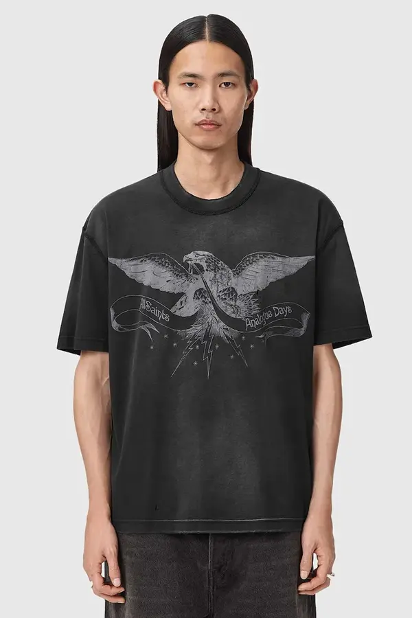 AllSaints AllSaints kratka majica moška bombažna AETERNA