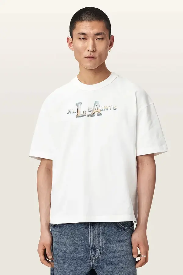 AllSaints AllSaints kratka majica moška bombažna ANGELINO