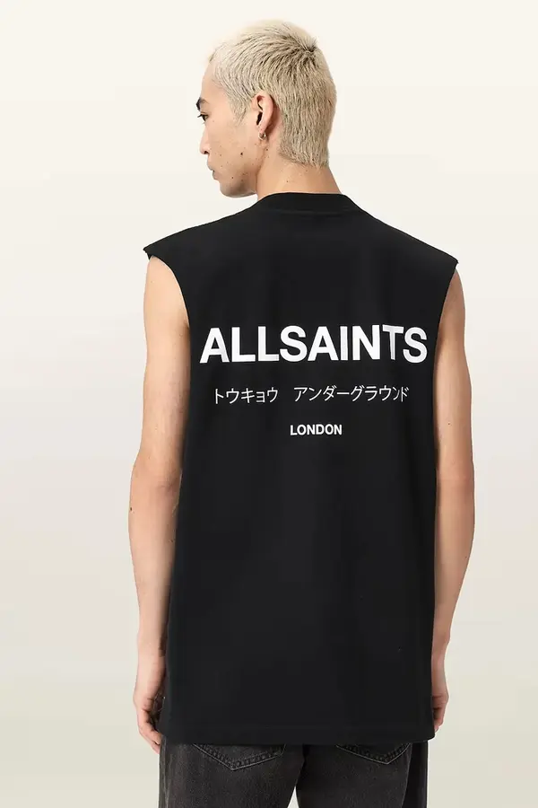 AllSaints AllSaints kratka majica moška bombažna UNDERGROUND