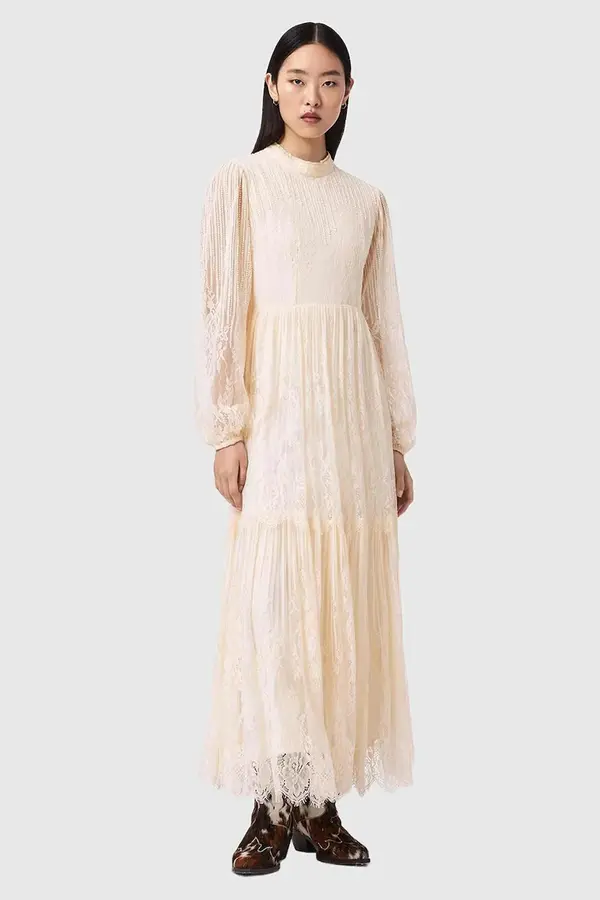 AllSaints AllSaints obleka A-kroja LILLIAN