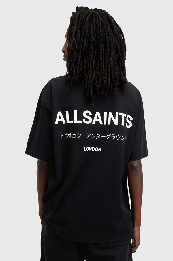 AllSaints AllSaints oversize kratka majica moška bombažna