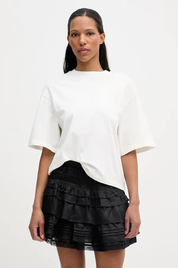AllSaints AllSaints oversize kratka majica ženska bombažna PALOMA