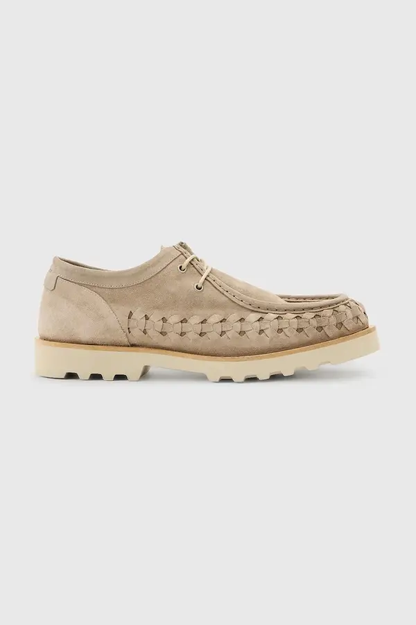 AllSaints AllSaints Polškornji iz semiša AllSaints Skiff Woven Shoe