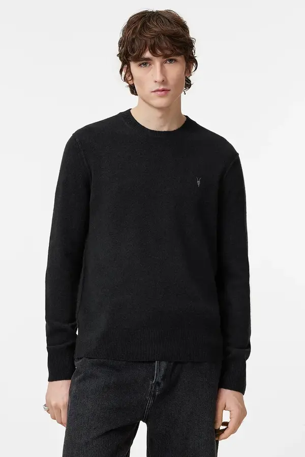 AllSaints AllSaints pulover moški z dodatkom volne