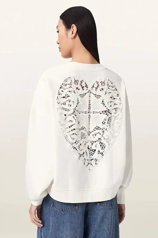 AllSaints AllSaints pulover ženski z bombažem ESME