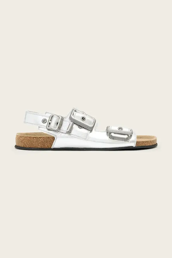 AllSaints AllSaints sandali ženski usnjeni Staffa Sandal