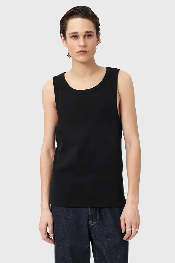 AllSaints AllSaints športna majica brez rokavov moška bombažna AXEL