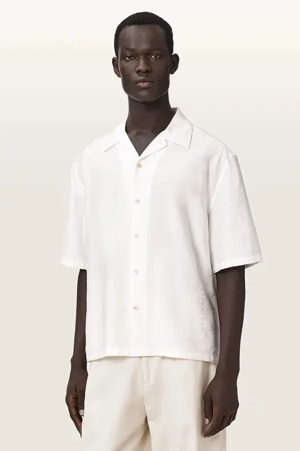 AllSaints AllSaints srajca moška z viskozo PURLEY