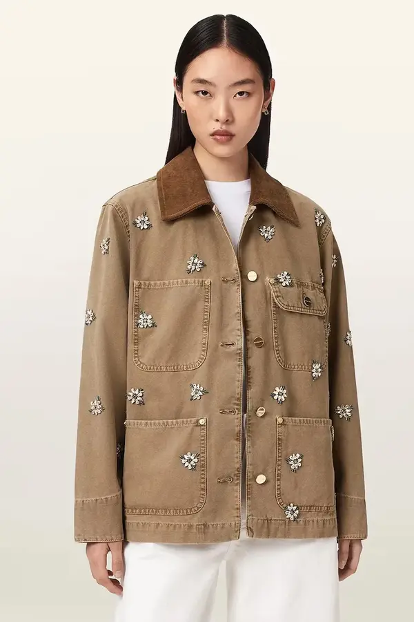 AllSaints AllSaints srajčna jakna ženska bombažna BEX