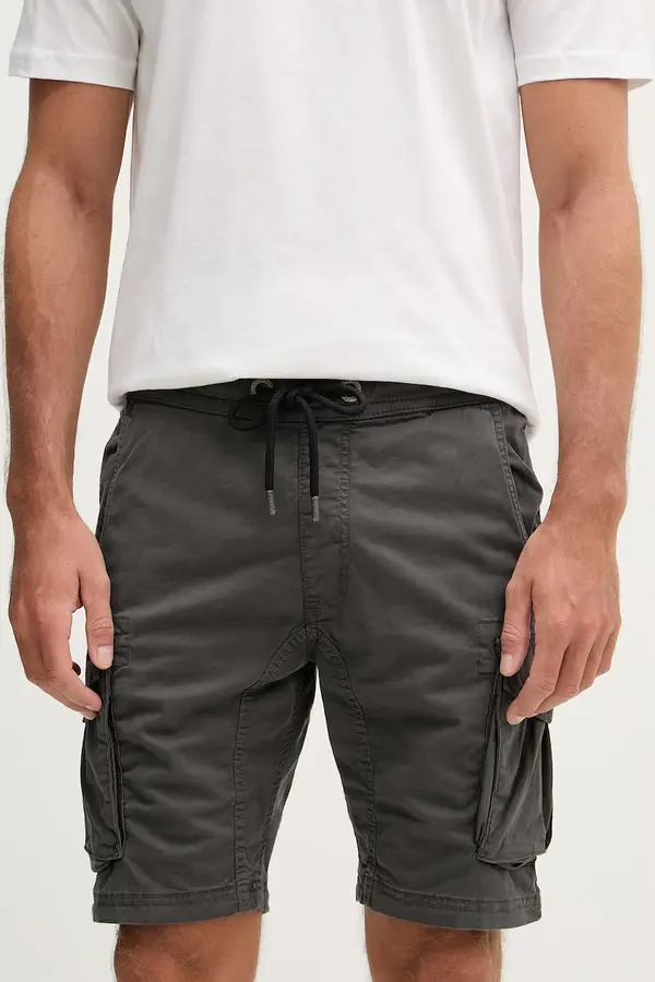 Alpha Industries Alpha Industries Cargo kratke hlače moške bombažne Cotton Twill Jogger Short
