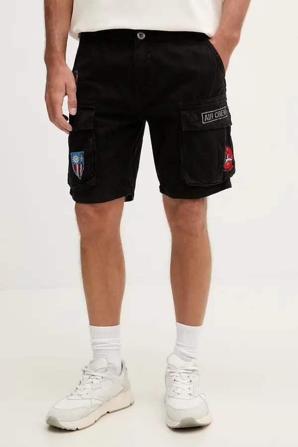 Alpha Industries Alpha Industries cargo kratke hlače moške bombažne Flying Tigers