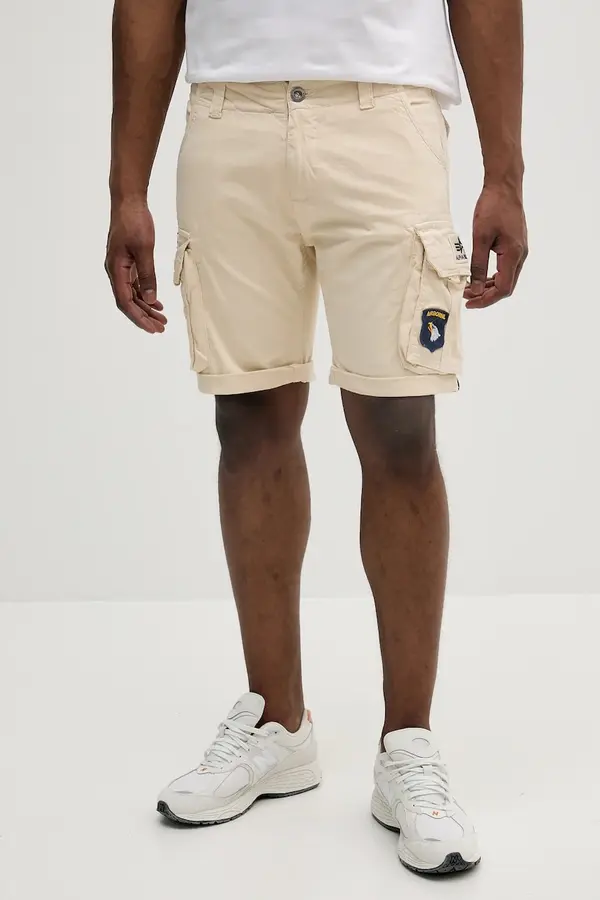 Alpha Industries Alpha Industries cargo kratke hlače moške bombažne z elastanom