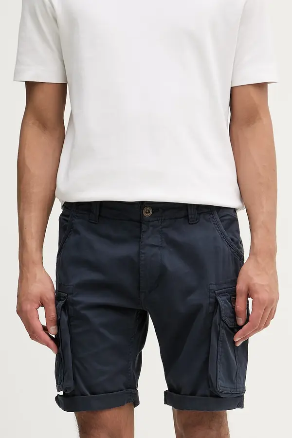 Alpha Industries Alpha Industries cargo kratke hlače moške bombažne z elastanom