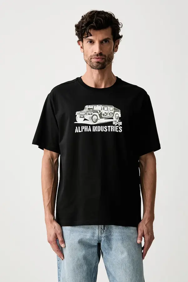 Alpha Industries Alpha Industries kratka majica moška bombažna Humvee