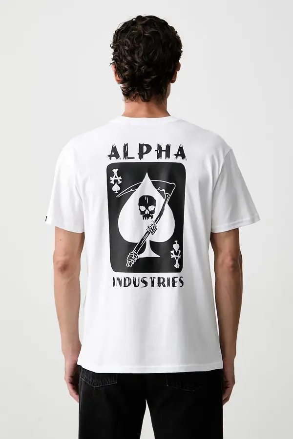 Alpha Industries Alpha Industries kratka majica moška bombažna Skull Ops