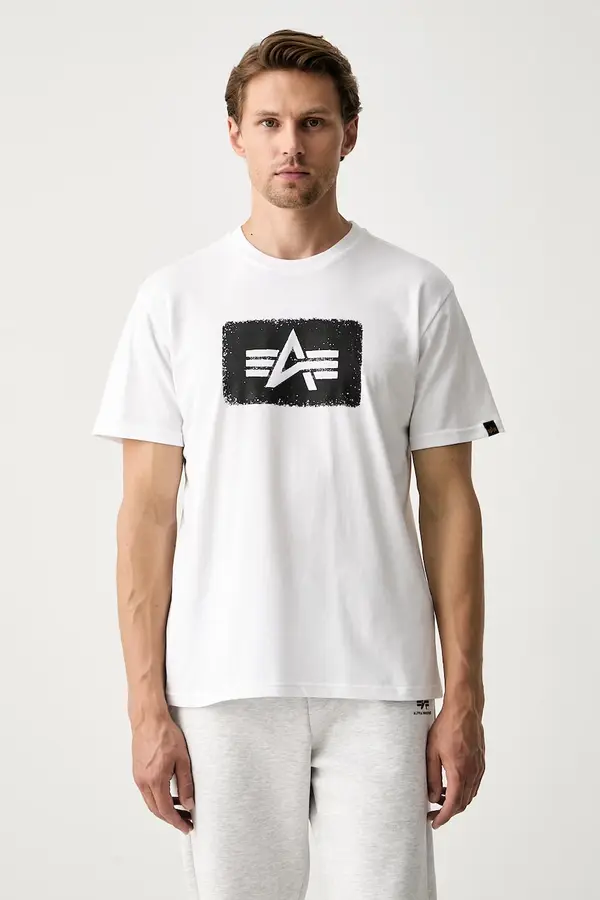 Alpha Industries Alpha Industries kratka majica moška bombažna Washed Out