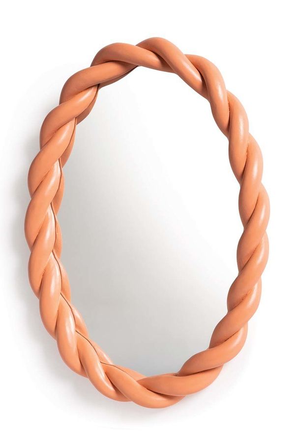 &k amsterdam &k amsterdam ogledalce Braid Oval