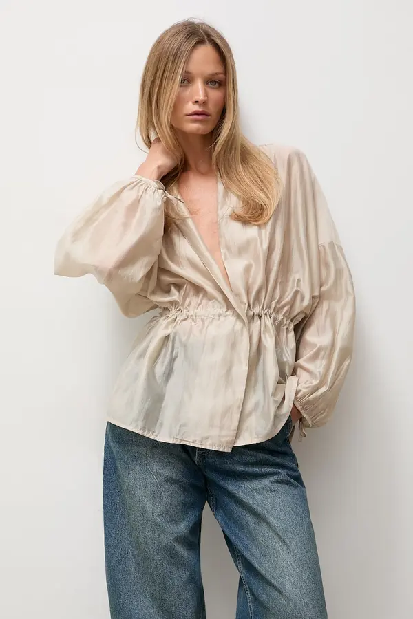 Answear.LAB Answear.LAB bluza ženska z lyocellom