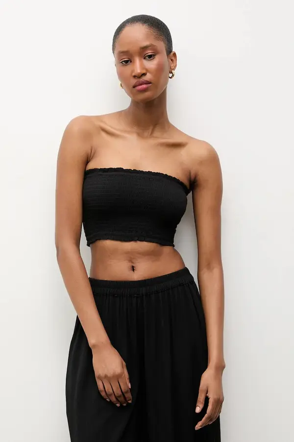 Answear.LAB Answear.LAB crop top ženski z viskozo