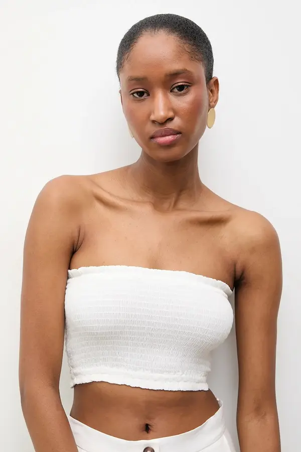 Answear.LAB Answear.LAB crop top ženski z viskozo