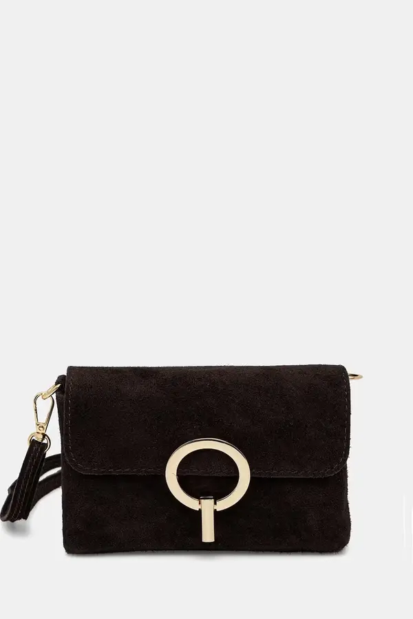 Answear.LAB Answear.LAB crossbody torbica ženska iz semiša