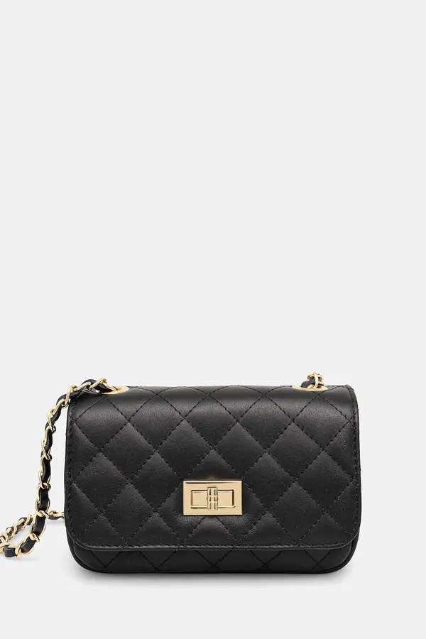 Answear.LAB Answear.LAB crossbody torbica ženska usnjena