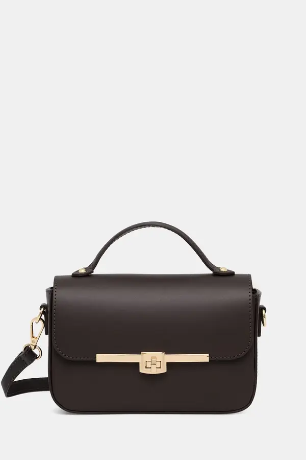Answear.LAB Answear.LAB crossbody torbica ženska usnjena