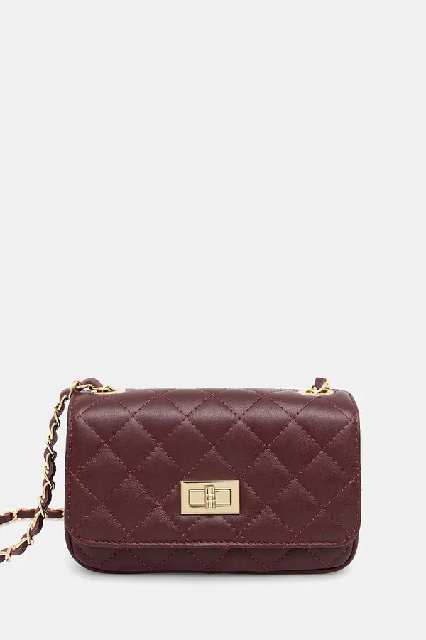 Answear.LAB Answear.LAB crossbody torbica ženska usnjena