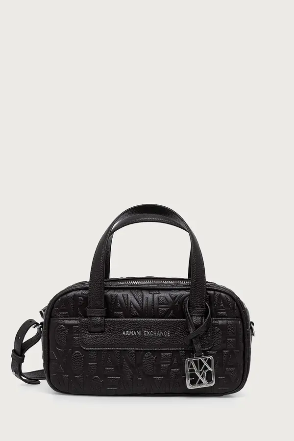 Armani Exchange Armani Exchange baguette torbica ženska iz umetnega usnja