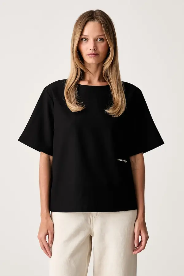 Armani Exchange Armani Exchange bluza ženska z dodatkom volne