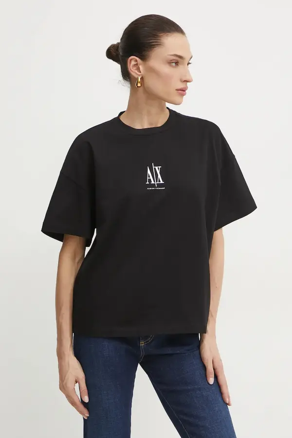 Armani Exchange Armani Exchange Bombažna kratka majica Armani Exchange