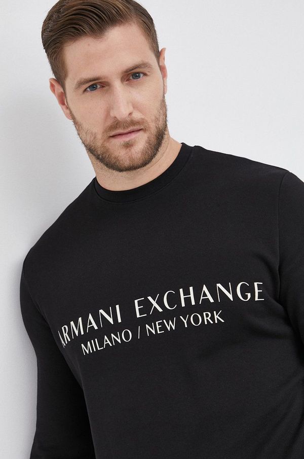 Armani Exchange Armani Exchange bombažni pulover