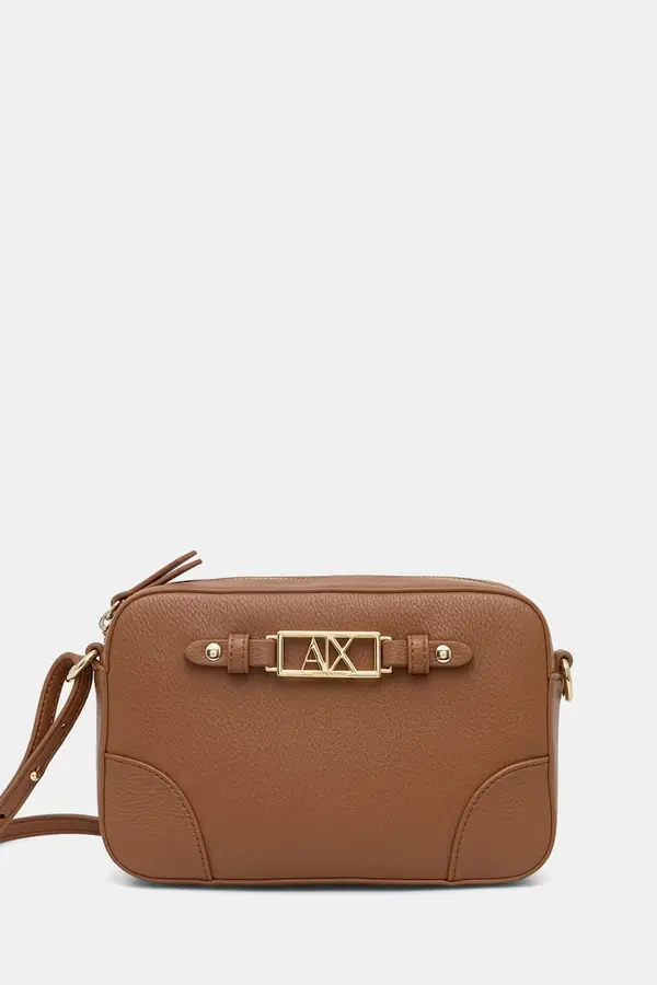 Armani Exchange Armani Exchange crossbody torbica ženska iz umetnega usnja