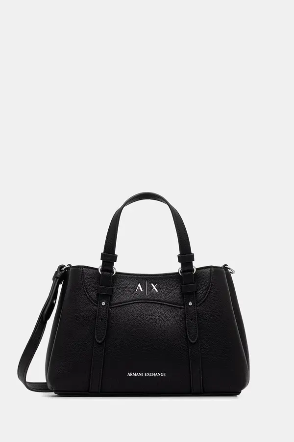 Armani Exchange Armani Exchange crossbody torbica ženska iz umetnega usnja