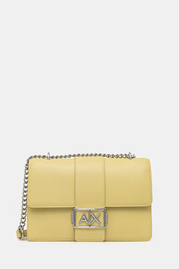 Armani Exchange Armani Exchange crossbody torbica ženska iz umetnega usnja