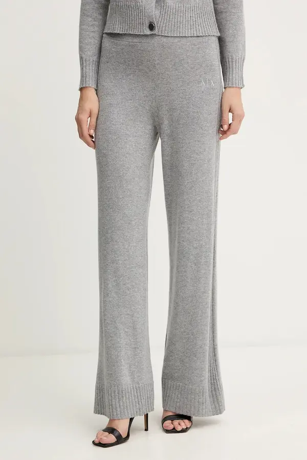Armani Exchange Armani Exchange Hlače z dodatkom volne Armani Exchange