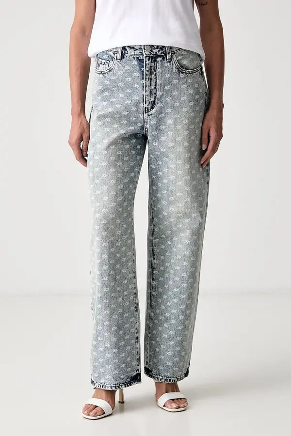 Armani Exchange Armani Exchange kavbojke relaxed kroja ženske