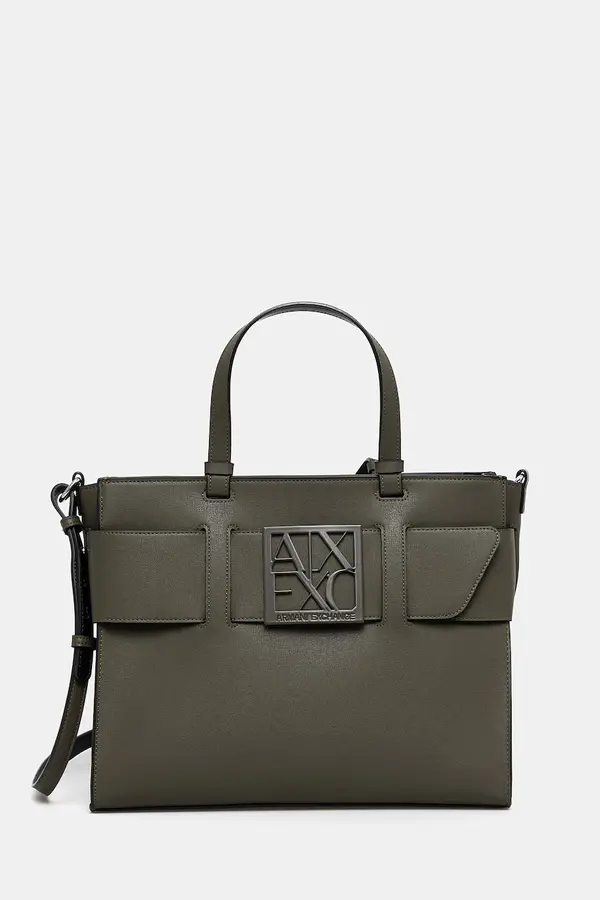 Armani Exchange Armani Exchange klasična torbica ženska iz umetnega usnja