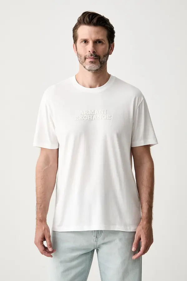 Armani Exchange Armani Exchange kratka majica moška bombažna