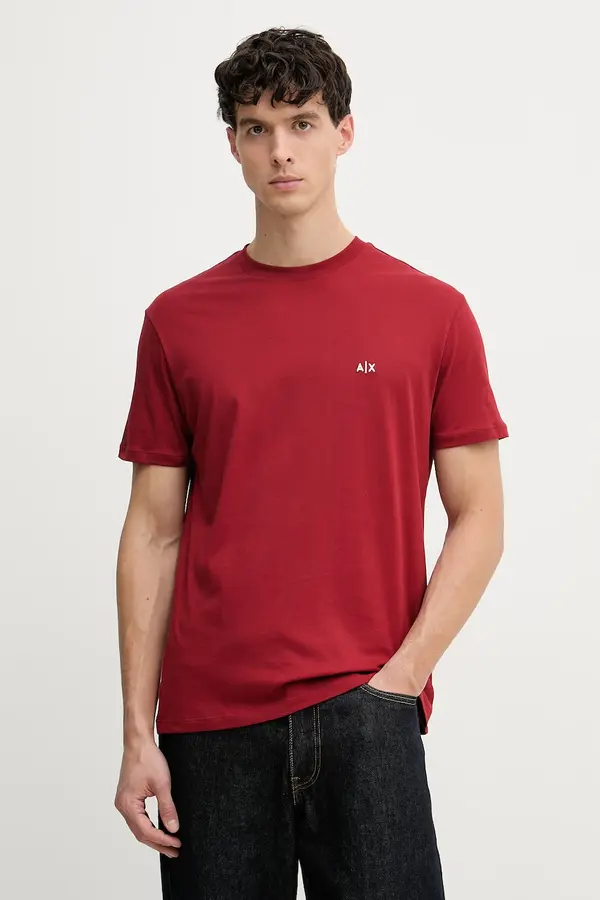Armani Exchange Armani Exchange kratka majica moška bombažna