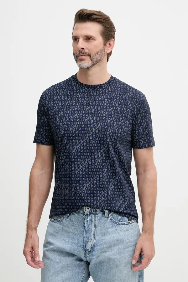 Armani Exchange Armani Exchange kratka majica moška bombažna