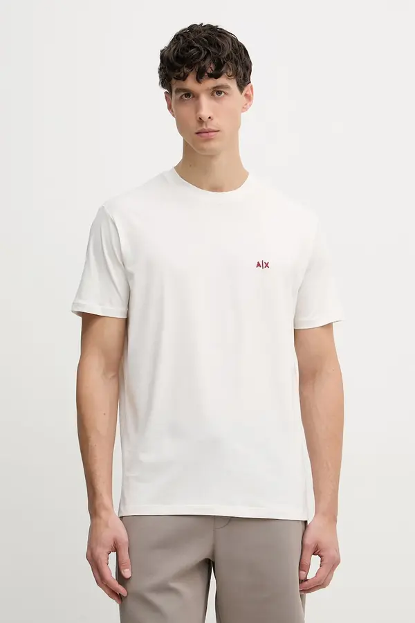 Armani Exchange Armani Exchange kratka majica moška bombažna