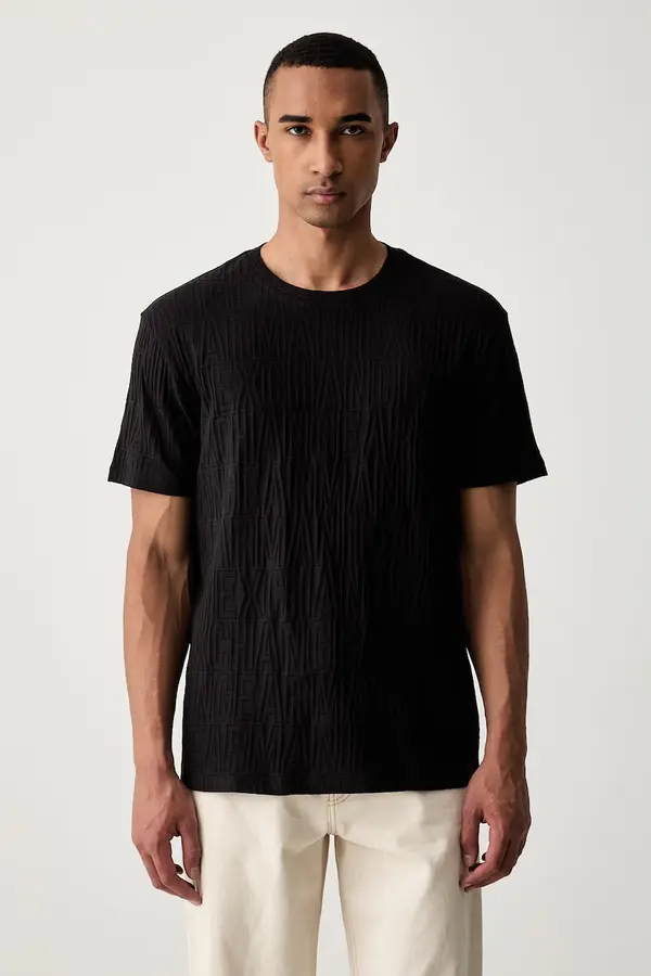 Armani Exchange Armani Exchange kratka majica moška bombažna